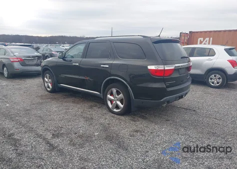 2012 Dodge Durango Citadel из США, поврежденный, VIN 1C4SDJET0CC211658